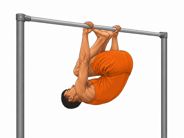 Back Lever (Einbeinig) – Phase 2