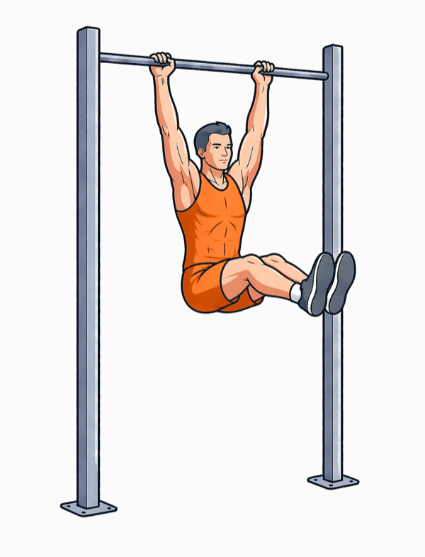 Beinheben (Angewinkelt, Hang) – Phase 2