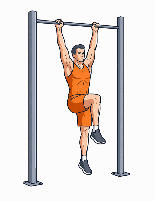Beinheben (Einseitig, Hang) – Phase 2