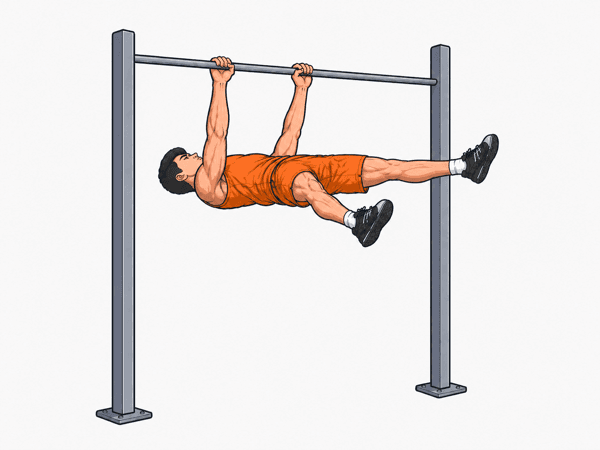 Front Lever (Straddle) – Phase 1