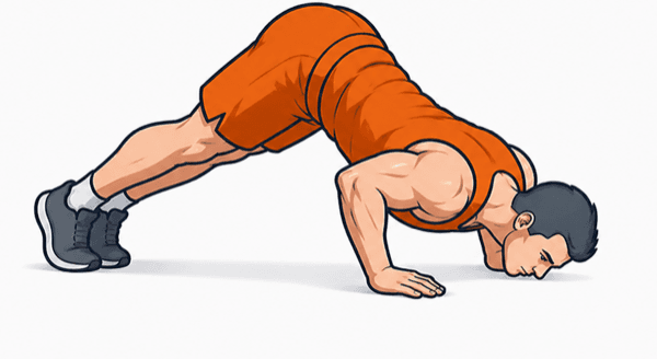 Pike Push-Up – Phase 2