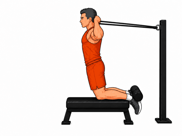 Nordic Curl (Assistiert, Band) – Phase 1